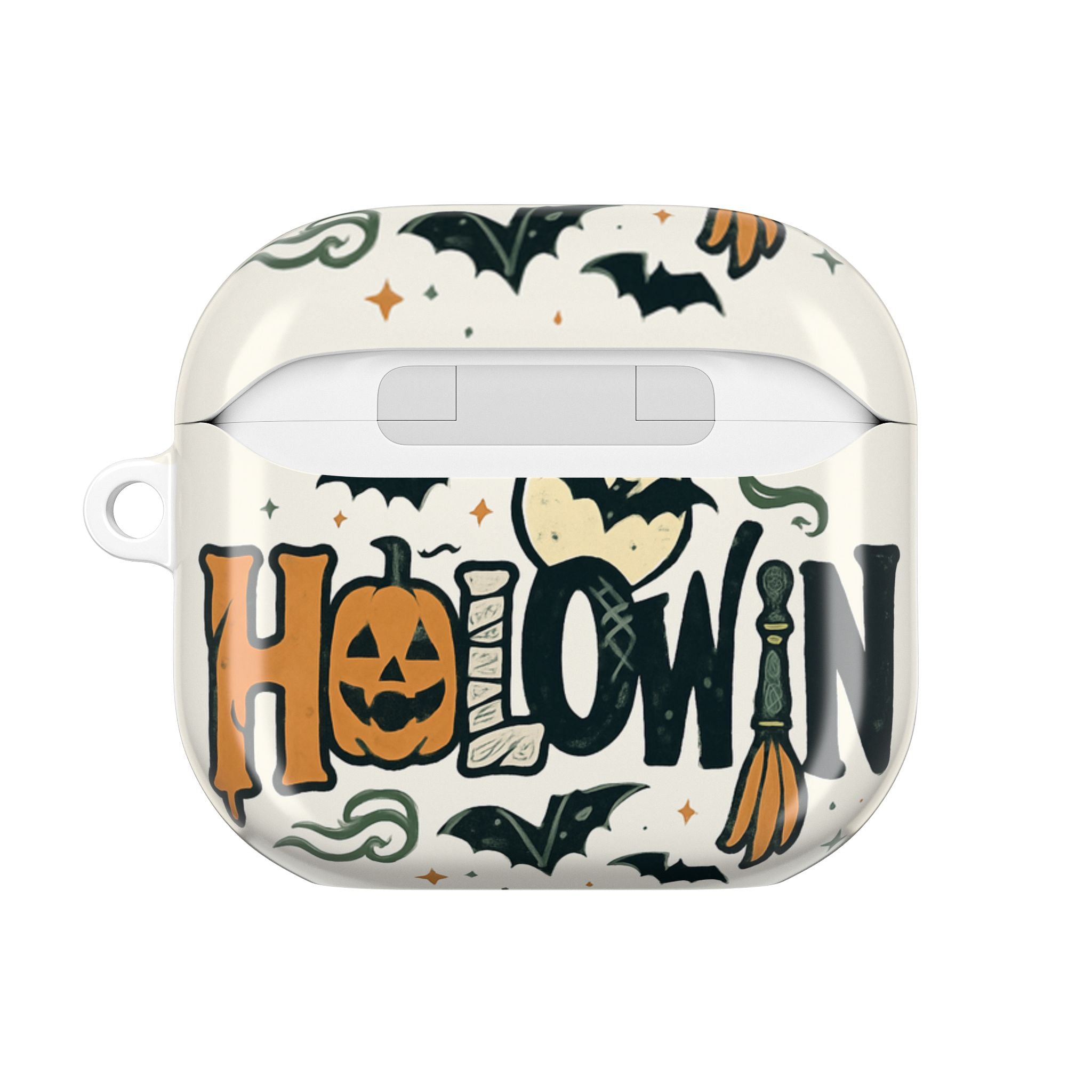 Halloween AirPod Case, Spooky Earbud Cover, Fall Accessory, Pumpkin Decor, Witch Craft Gift, Trick or Treat Storage