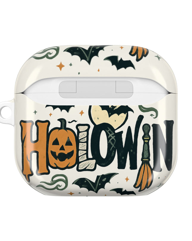 Halloween AirPod Case, Spooky Earbud Cover, Fall Accessory, Pumpkin Decor, Witch Craft Gift, Trick or Treat Storage