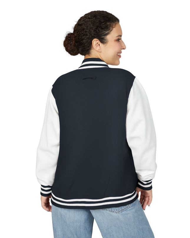 Stylish Unisex Heavyweight Letterman Jacket - Perfect for Game Days, Casual Outings