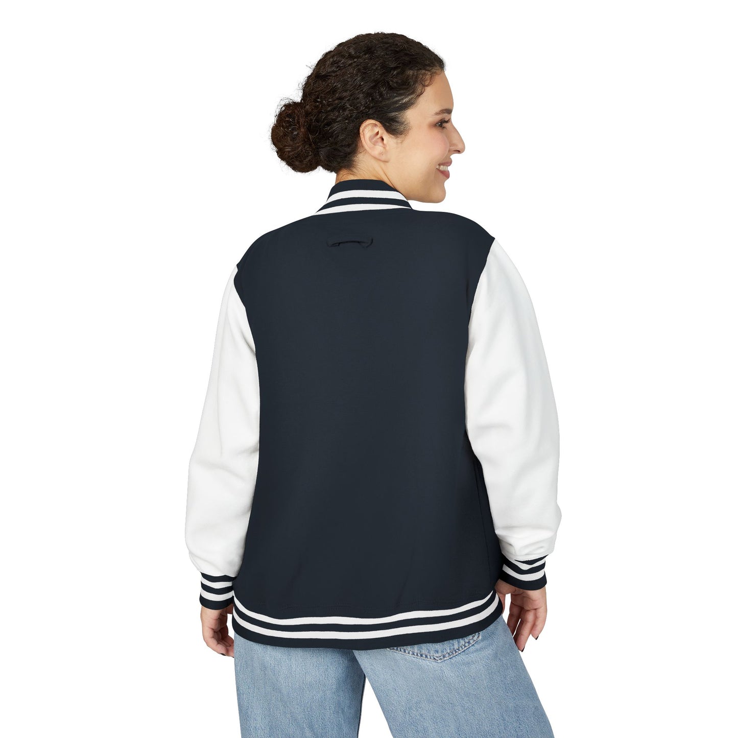 Stylish Unisex Heavyweight Letterman Jacket - Perfect for Game Days, Casual Outings