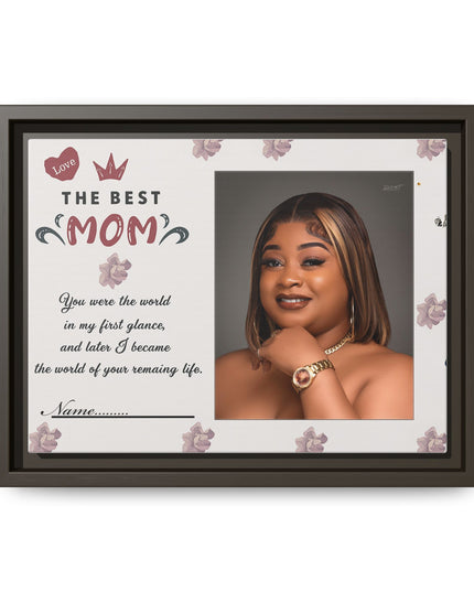 Personalized Mother's Day Framed Print, Gift for Mom, Custom Wall Art, Unique Home Décor, Family Keepsake