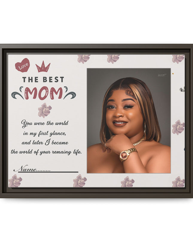 Personalized Mother's Day Framed Print, Gift for Mom, Custom Wall Art, Unique Home Décor, Family Keepsake