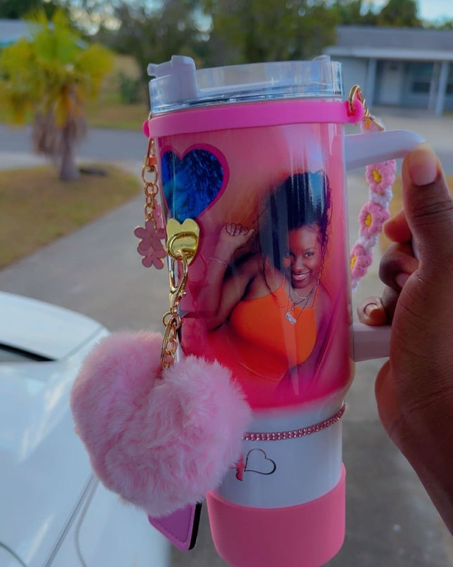 Charming Photo Keepsake Tumbler (1or4 photo please)