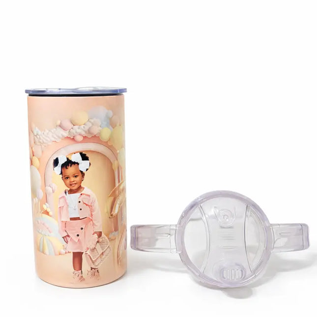 12 oz Sublimation Tumbler Stainless Steel  for kids Thermos Water Bottles for School,Milk, Juice, Drinks