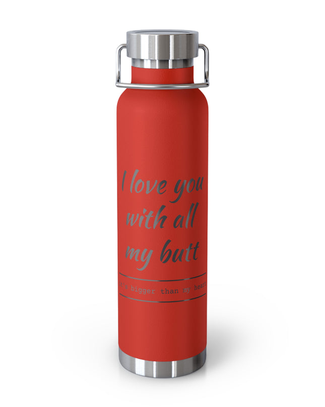 Funny Insulated Water Bottle, Gift for Girlfriend, Cute Hydration Flask, Unique Travel Mug, Cute Gift for Her, Wedding, Anniversary