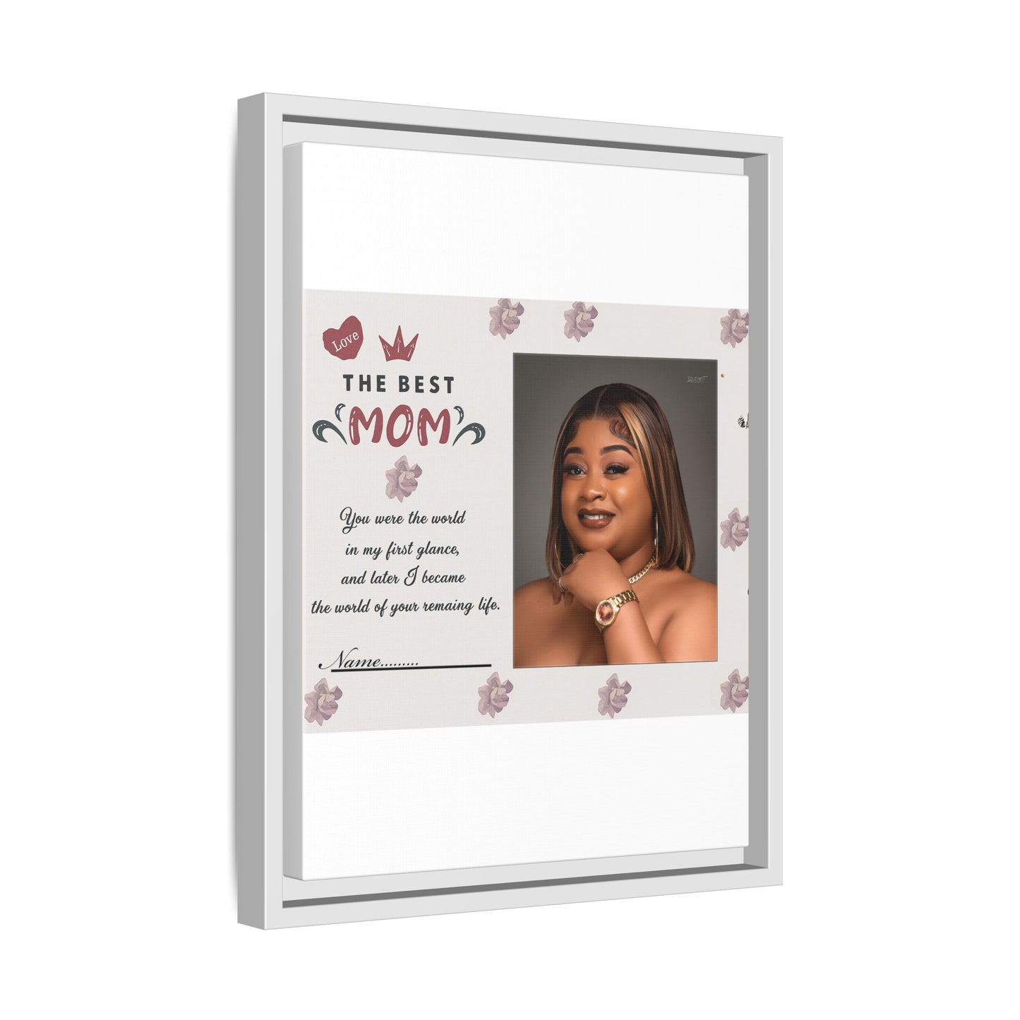 Personalized Mother's Day Framed Print, Gift for Mom, Custom Wall Art, Unique Home Décor, Family Keepsake