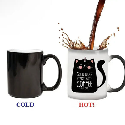 11oz Color Changing Mugs Ceramic