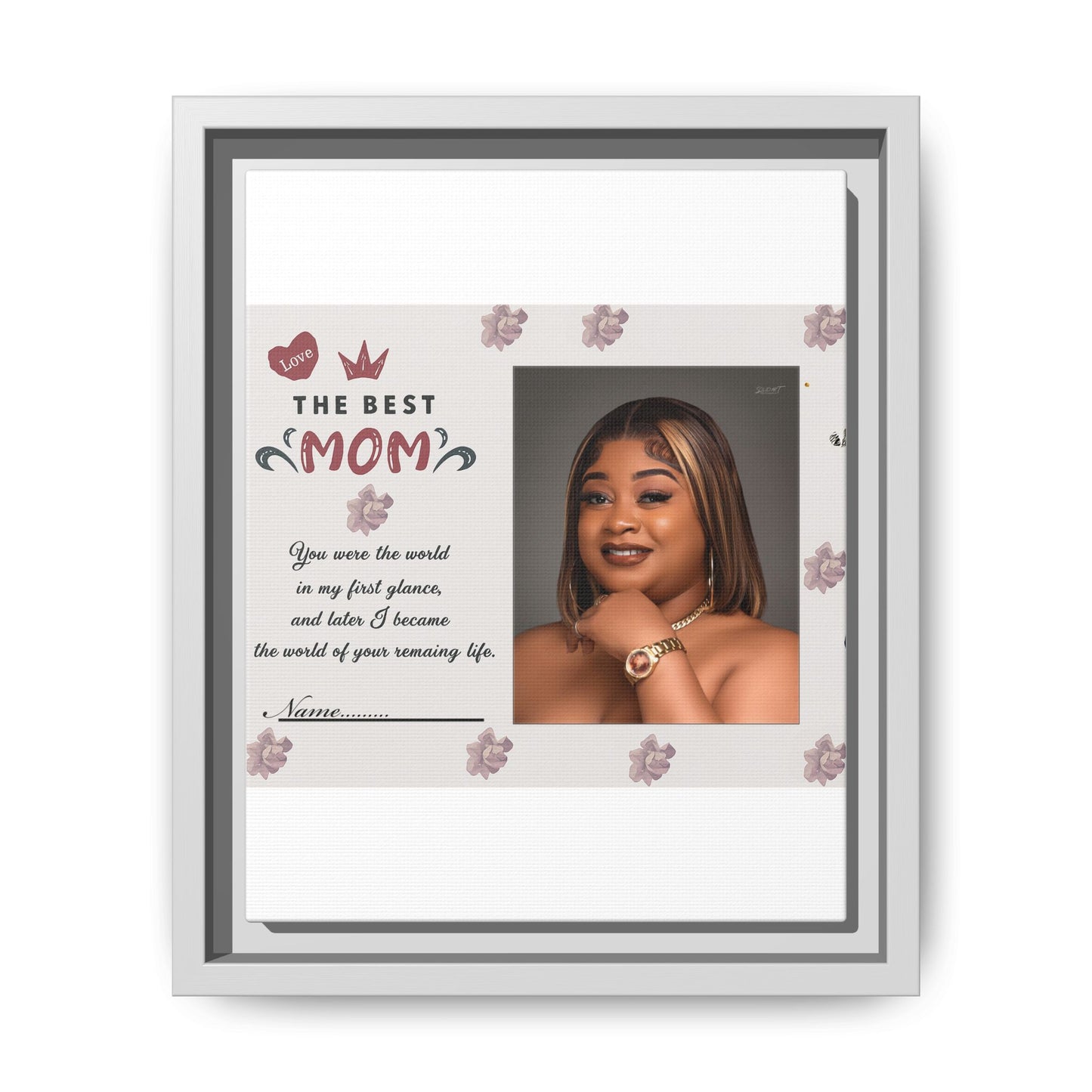 Personalized Mother's Day Framed Print, Gift for Mom, Custom Wall Art, Unique Home Décor, Family Keepsake