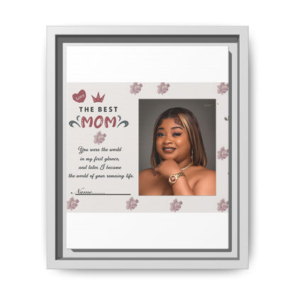 Personalized Mother's Day Framed Print, Gift for Mom, Custom Wall Art, Unique Home Décor, Family Keepsake