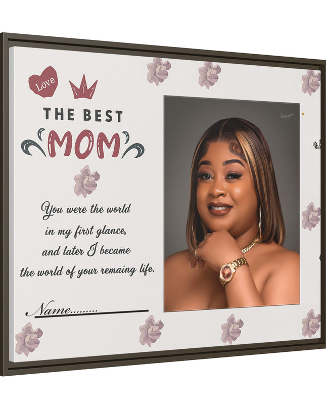 Personalized Mother's Day Framed Print, Gift for Mom, Custom Wall Art, Unique Home Décor, Family Keepsake