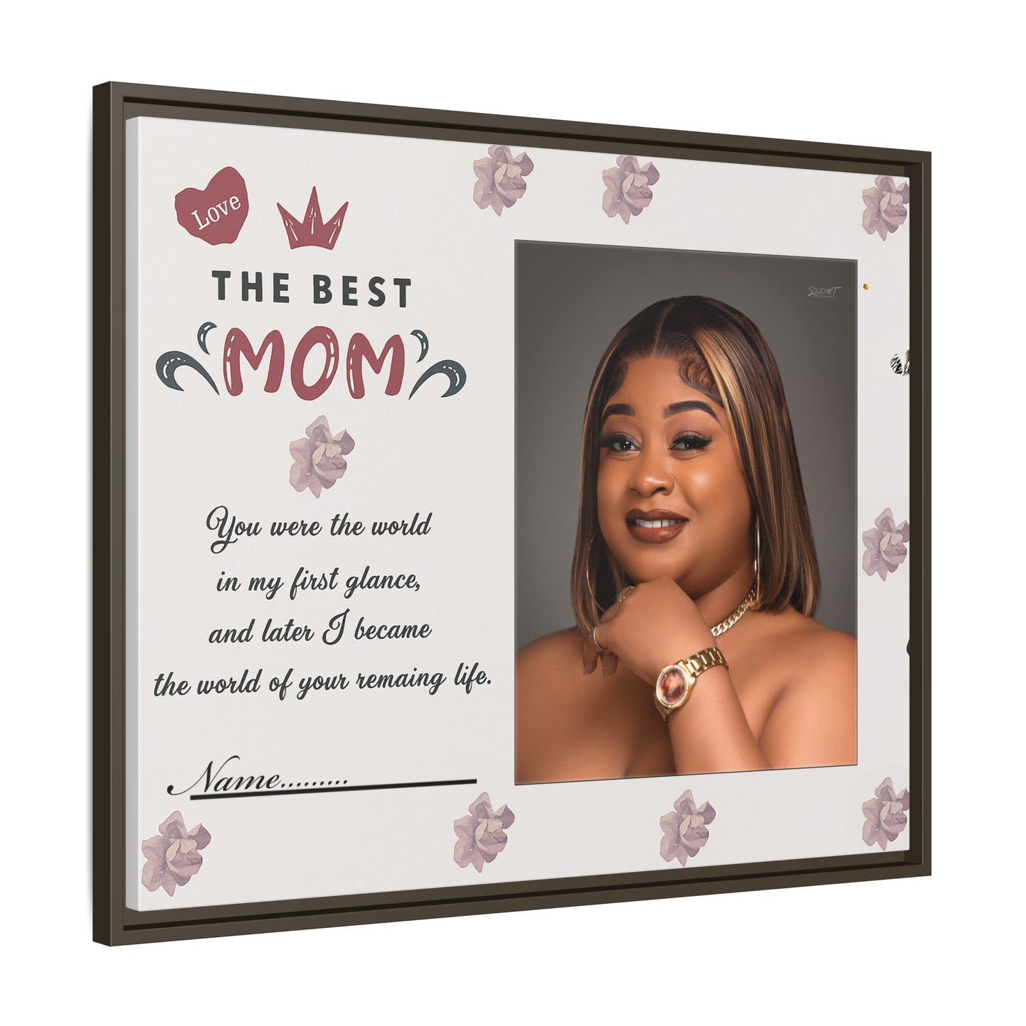 Personalized Mother's Day Framed Print, Gift for Mom, Custom Wall Art, Unique Home Décor, Family Keepsake