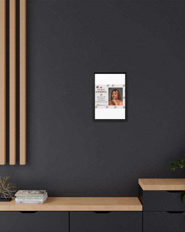 Personalized Mother's Day Framed Print, Gift for Mom, Custom Wall Art, Unique Home Décor, Family Keepsake