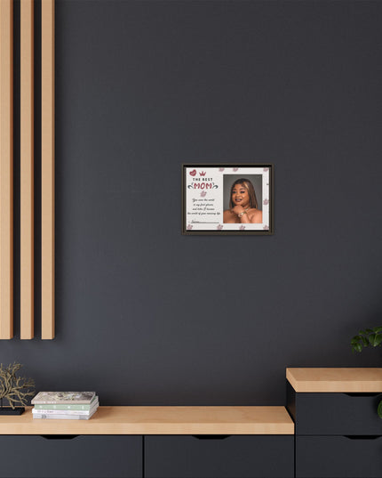 Personalized Mother's Day Framed Print, Gift for Mom, Custom Wall Art, Unique Home Décor, Family Keepsake