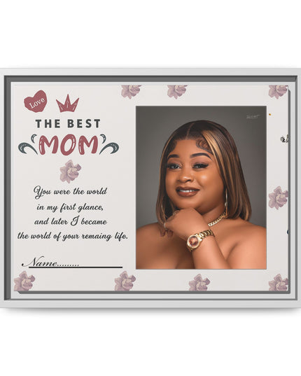 Personalized Mother's Day Framed Print, Gift for Mom, Custom Wall Art, Unique Home Décor, Family Keepsake