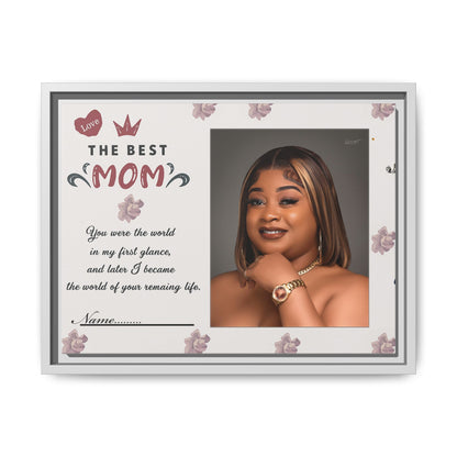Personalized Mother's Day Framed Print, Gift for Mom, Custom Wall Art, Unique Home Décor, Family Keepsake