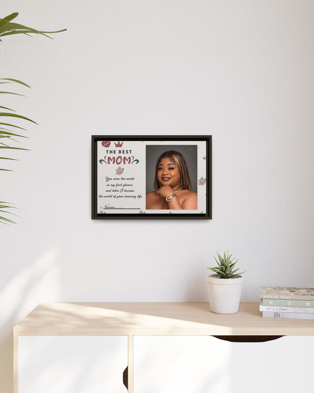 Personalized Mother's Day Framed Print, Gift for Mom, Custom Wall Art, Unique Home Décor, Family Keepsake