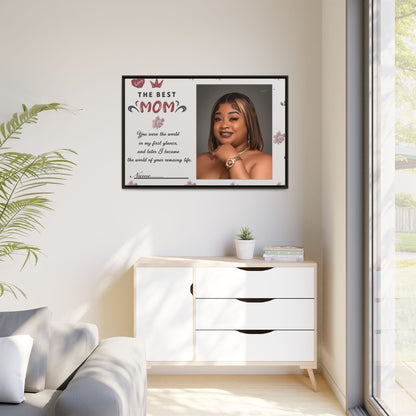 Personalized Mother's Day Framed Print, Gift for Mom, Custom Wall Art, Unique Home Décor, Family Keepsake