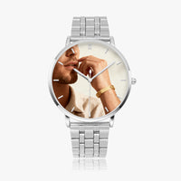 Instafamous Steel Strap Quartz Watch - With Indicators (Delivery time 10-15 days)