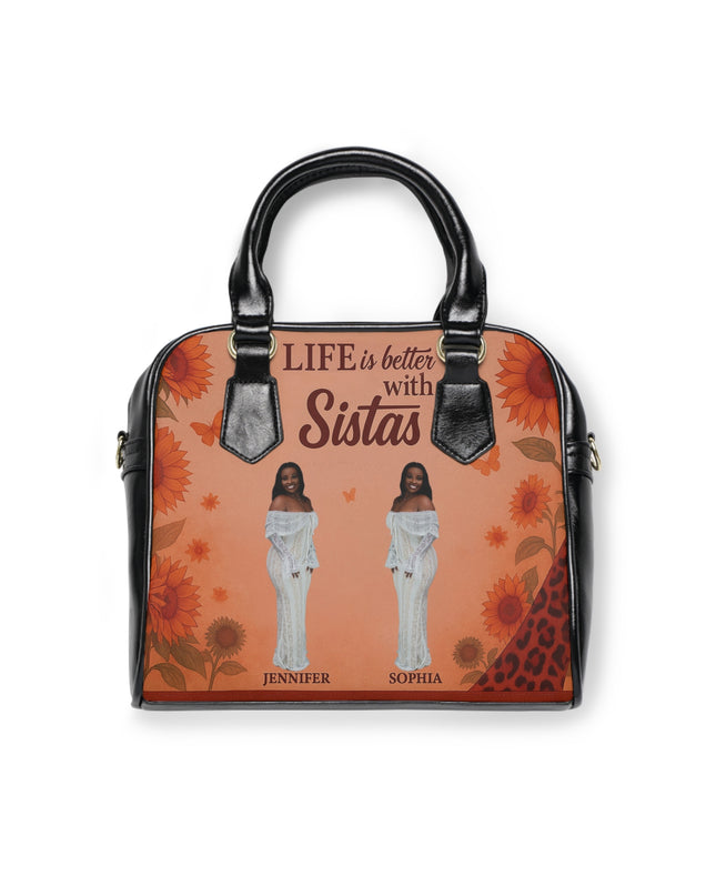 Vibrant Sisterhood Shoulder Handbag, Stylish Tote, Gifts for Friends