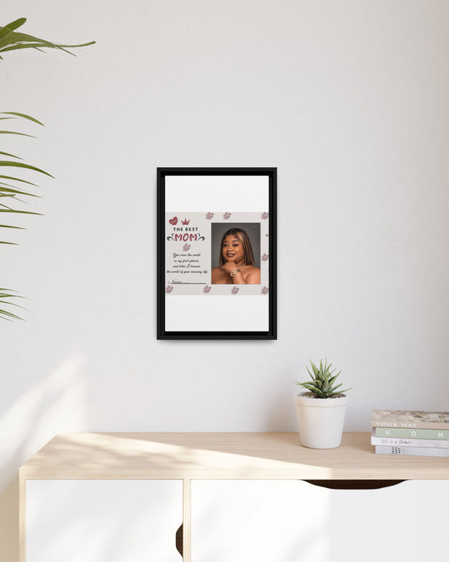 Personalized Mother's Day Framed Print, Gift for Mom, Custom Wall Art, Unique Home Décor, Family Keepsake