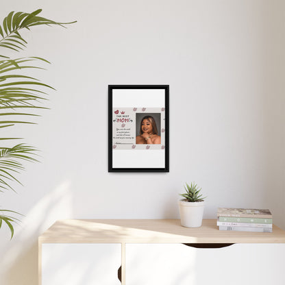 Personalized Mother's Day Framed Print, Gift for Mom, Custom Wall Art, Unique Home Décor, Family Keepsake