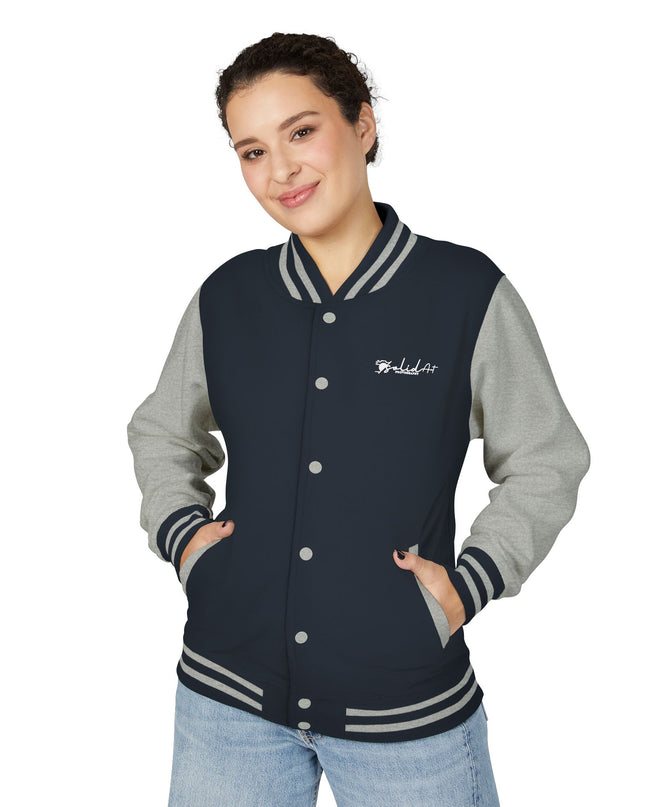 Stylish Unisex Heavyweight Letterman Jacket - Perfect for Game Days, Casual Outings