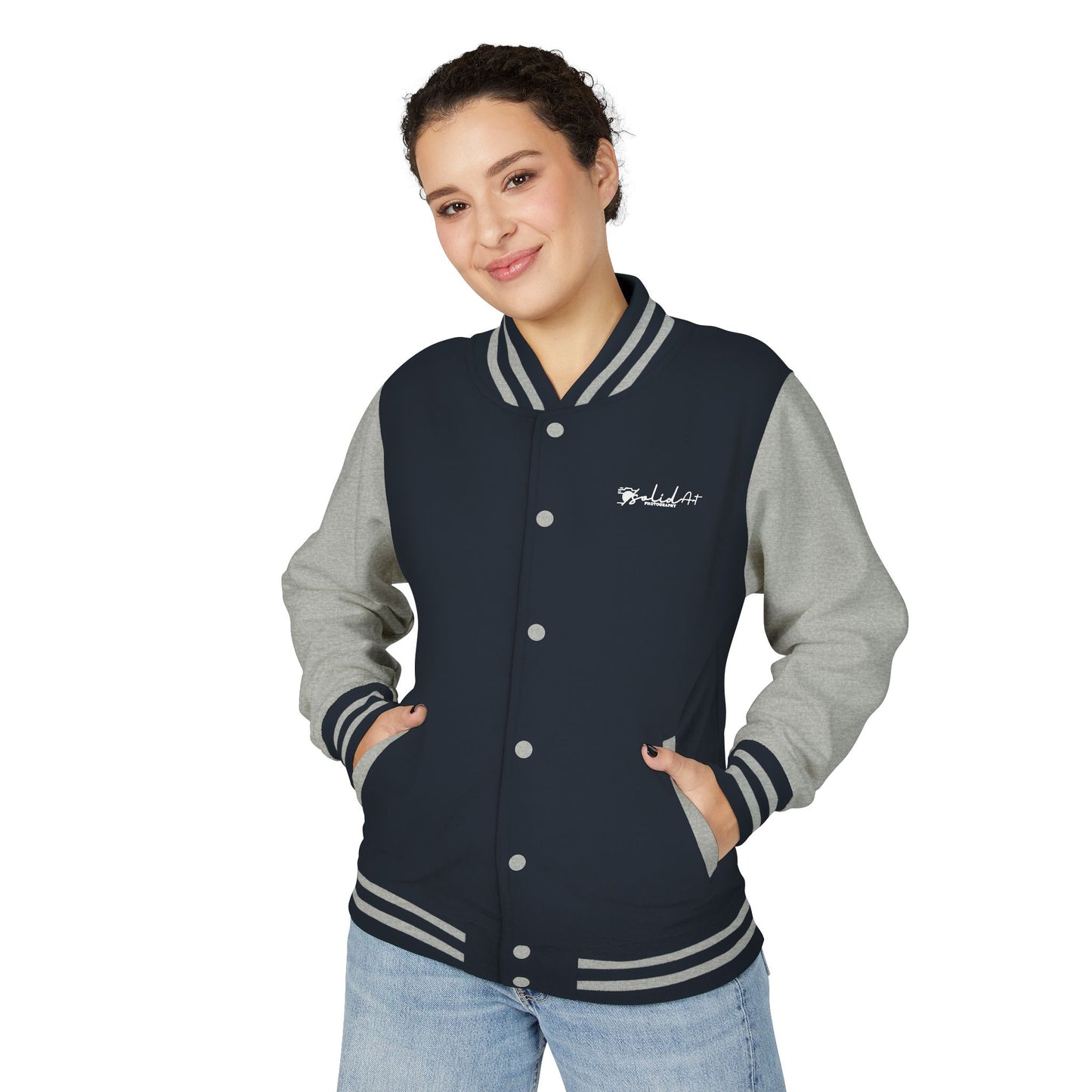 Stylish Unisex Heavyweight Letterman Jacket - Perfect for Game Days, Casual Outings