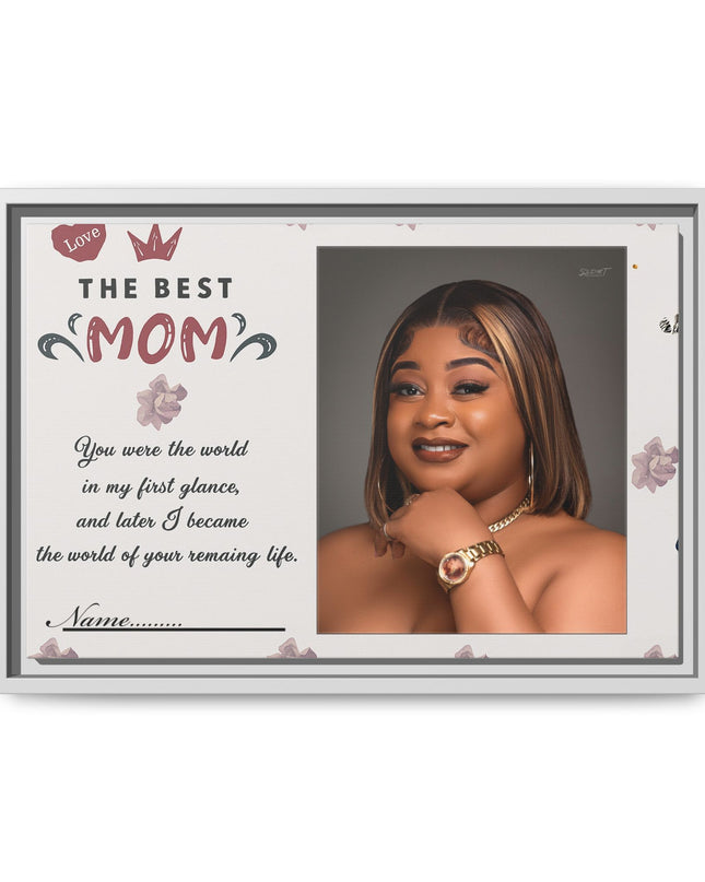 Personalized Mother's Day Framed Print, Gift for Mom, Custom Wall Art, Unique Home Décor, Family Keepsake