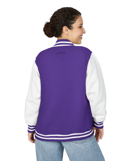 Stylish Unisex Heavyweight Letterman Jacket - Perfect for Game Days, Casual Outings