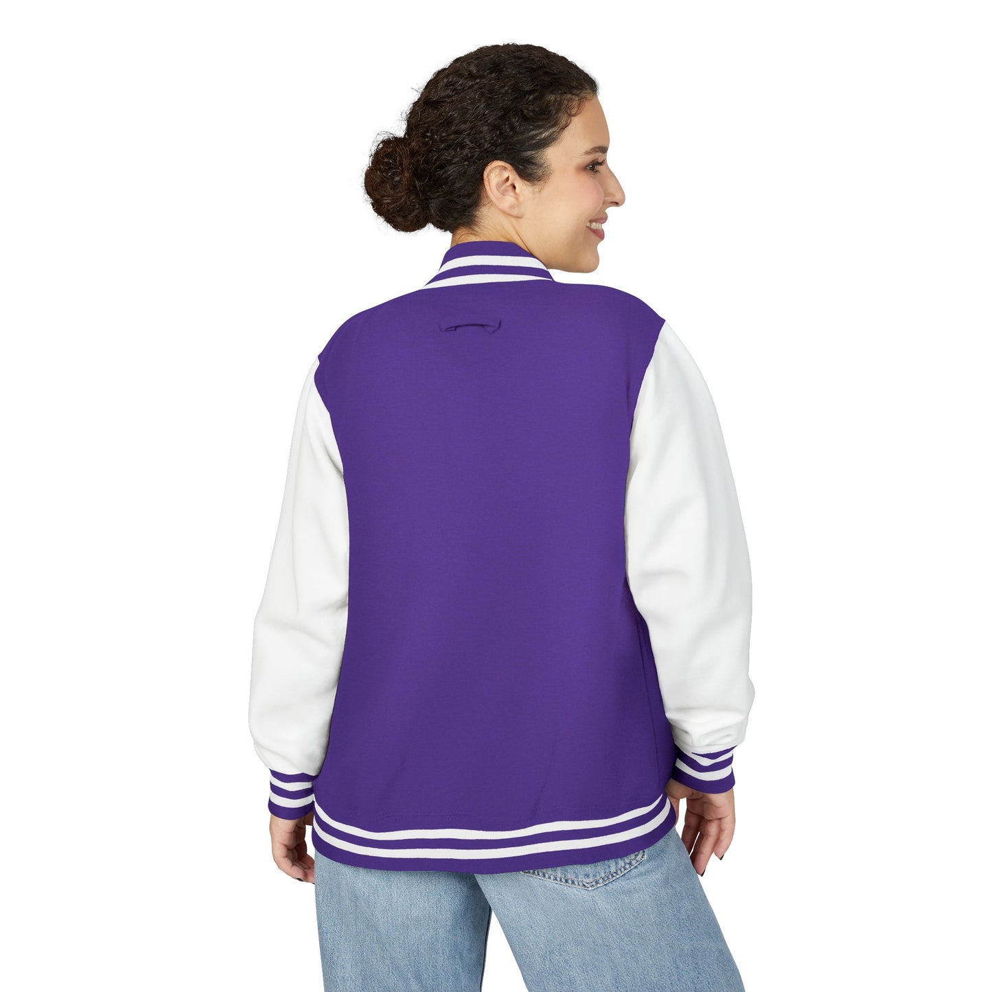 Stylish Unisex Heavyweight Letterman Jacket - Perfect for Game Days, Casual Outings