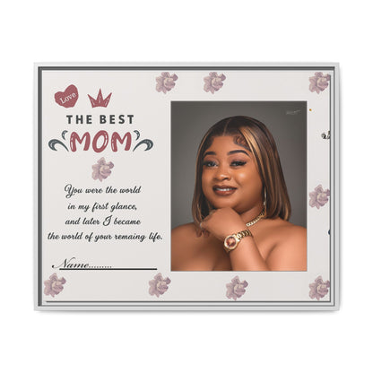 Personalized Mother's Day Framed Print, Gift for Mom, Custom Wall Art, Unique Home Décor, Family Keepsake