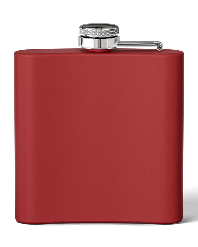 Chic Stainless Steel Flask, 6oz | Stylish Drinkware, Perfect for Parties, Gifts, Weddings, Hip Flasks, Travel