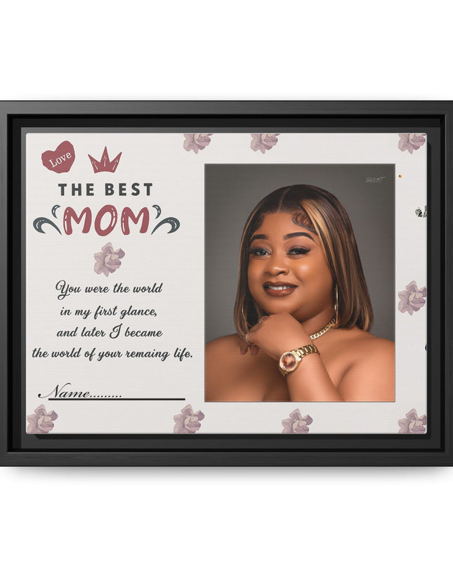 Personalized Mother's Day Framed Print, Gift for Mom, Custom Wall Art, Unique Home Décor, Family Keepsake