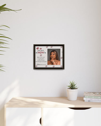 Personalized Mother's Day Framed Print, Gift for Mom, Custom Wall Art, Unique Home Décor, Family Keepsake