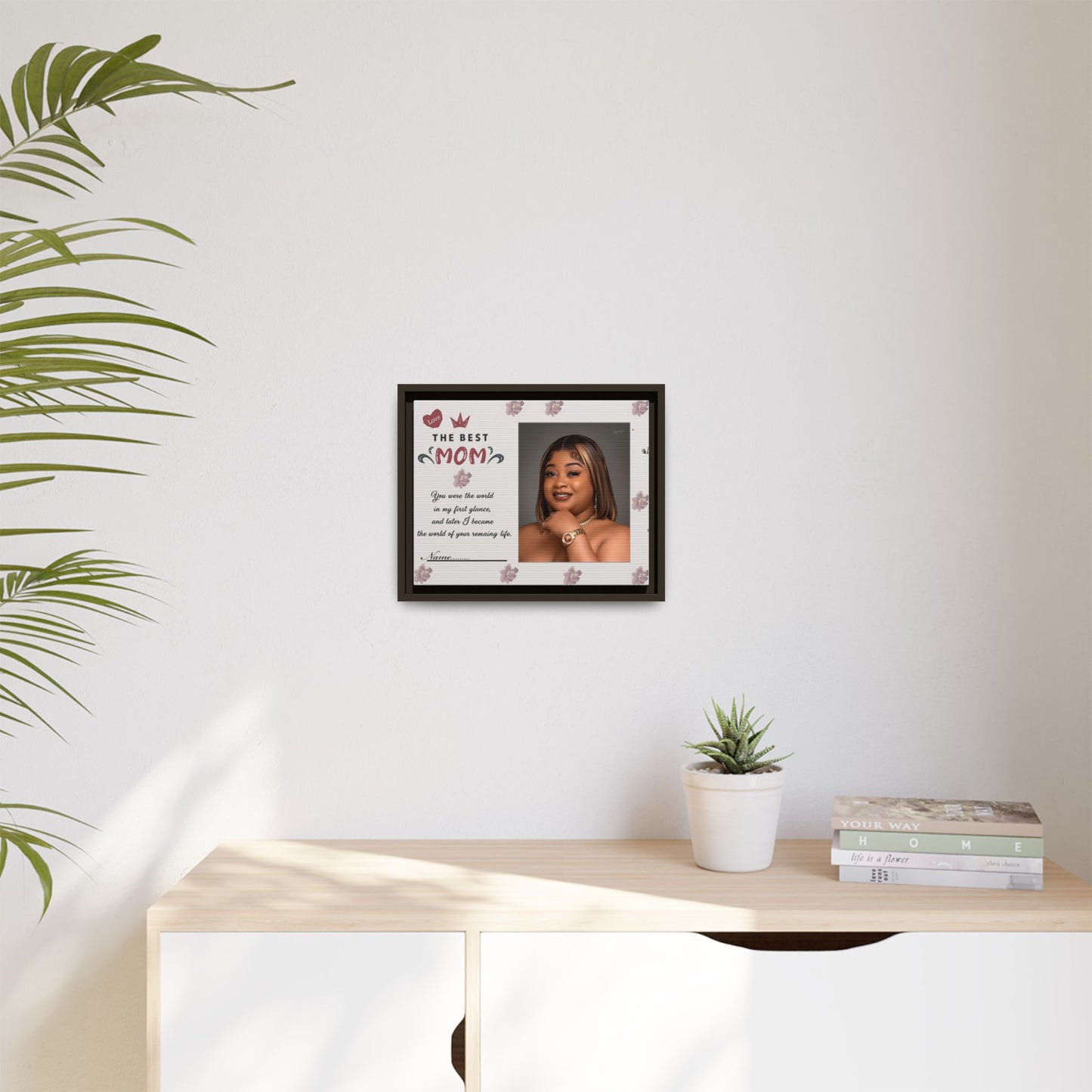 Personalized Mother's Day Framed Print, Gift for Mom, Custom Wall Art, Unique Home Décor, Family Keepsake