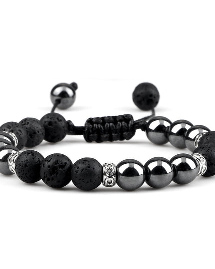 Haematite Yoga Bracelet Couple Woven Hand Strap