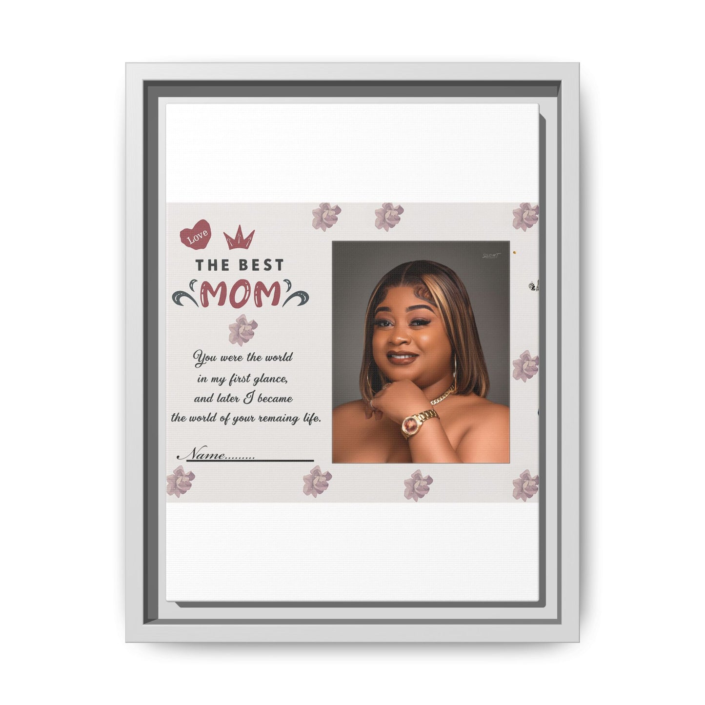 Personalized Mother's Day Framed Print, Gift for Mom, Custom Wall Art, Unique Home Décor, Family Keepsake