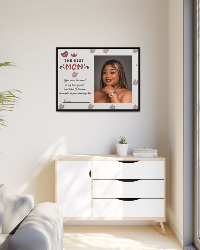 Personalized Mother's Day Framed Print, Gift for Mom, Custom Wall Art, Unique Home Décor, Family Keepsake