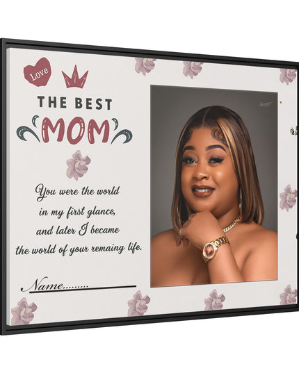Personalized Mother's Day Framed Print, Gift for Mom, Custom Wall Art, Unique Home Décor, Family Keepsake