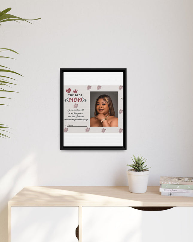 Personalized Mother's Day Framed Print, Gift for Mom, Custom Wall Art, Unique Home Décor, Family Keepsake