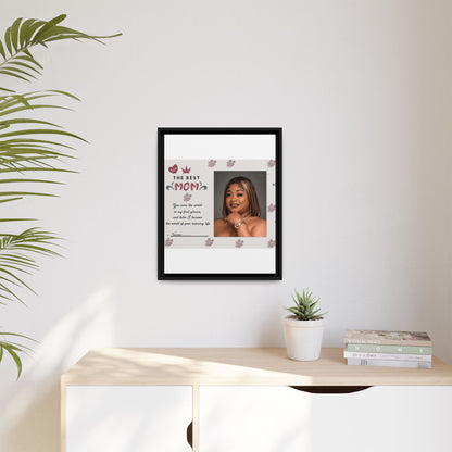 Personalized Mother's Day Framed Print, Gift for Mom, Custom Wall Art, Unique Home Décor, Family Keepsake