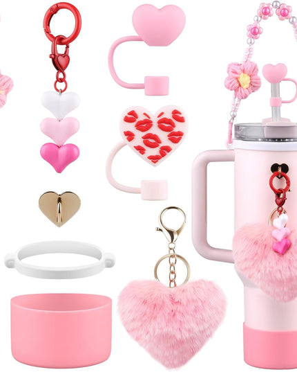 40oz Personalized Photo Tumbler with Charms (3 or 4photos only)