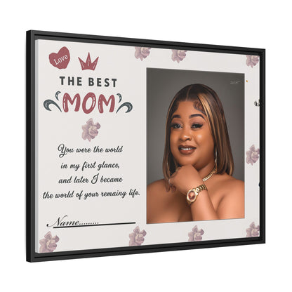 Personalized Mother's Day Framed Print, Gift for Mom, Custom Wall Art, Unique Home Décor, Family Keepsake