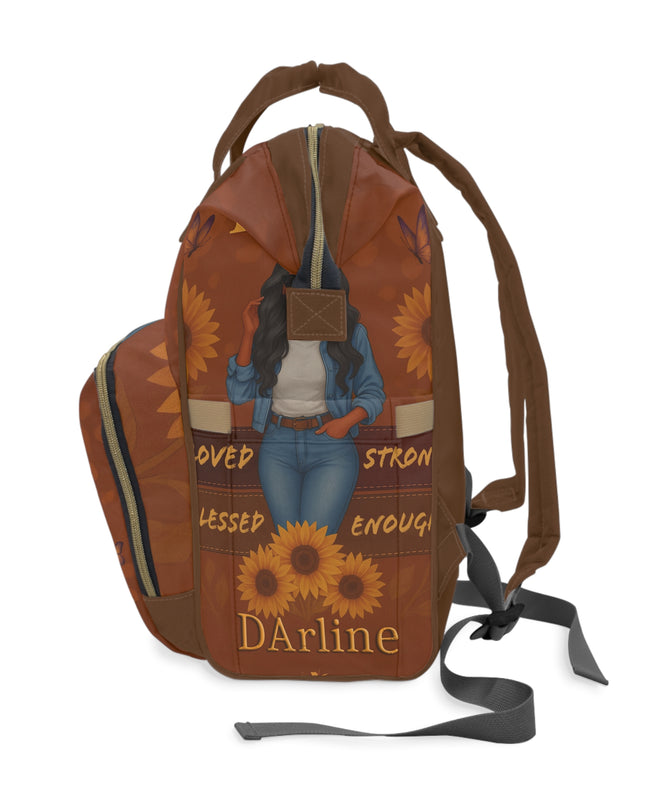 Stylish Multifunctional Diaper Backpack for Moms, Perfect for Baby Showers, Travel