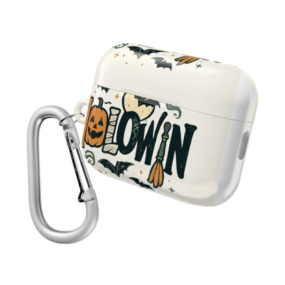 Halloween AirPod Case, Spooky Earbud Cover, Fall Accessory, Pumpkin Decor, Witch Craft Gift, Trick or Treat Storage