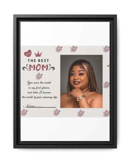 Personalized Mother's Day Framed Print, Gift for Mom, Custom Wall Art, Unique Home Décor, Family Keepsake