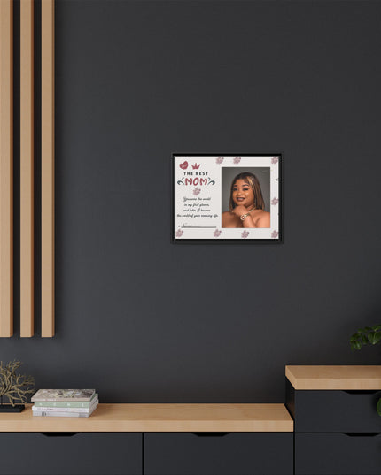Personalized Mother's Day Framed Print, Gift for Mom, Custom Wall Art, Unique Home Décor, Family Keepsake