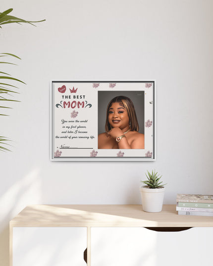 Personalized Mother's Day Framed Print, Gift for Mom, Custom Wall Art, Unique Home Décor, Family Keepsake