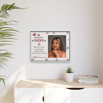 Personalized Mother's Day Framed Print, Gift for Mom, Custom Wall Art, Unique Home Décor, Family Keepsake