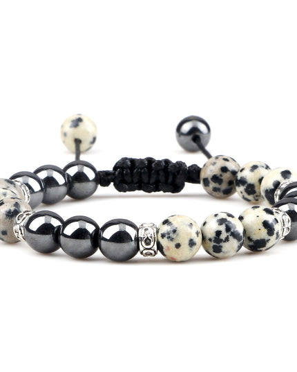 Haematite Yoga Bracelet Couple Woven Hand Strap